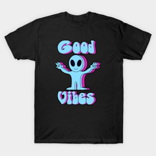 Good Vibes Alien T-Shirt